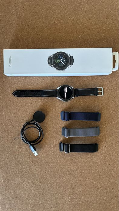Samsung Galaxy Watch 3 com LTE/4G, com mais 3 braceletes