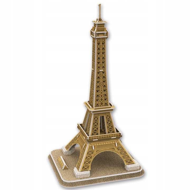 Puzzle 3D Wieża Eiffla Paryż Premium Duże Dla Dzieci i Dorosłych 35el