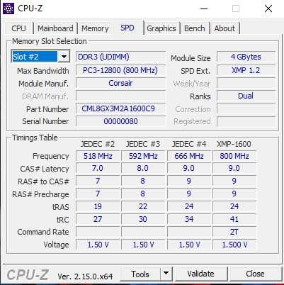 Corsair DDR3 Kingston 16GB