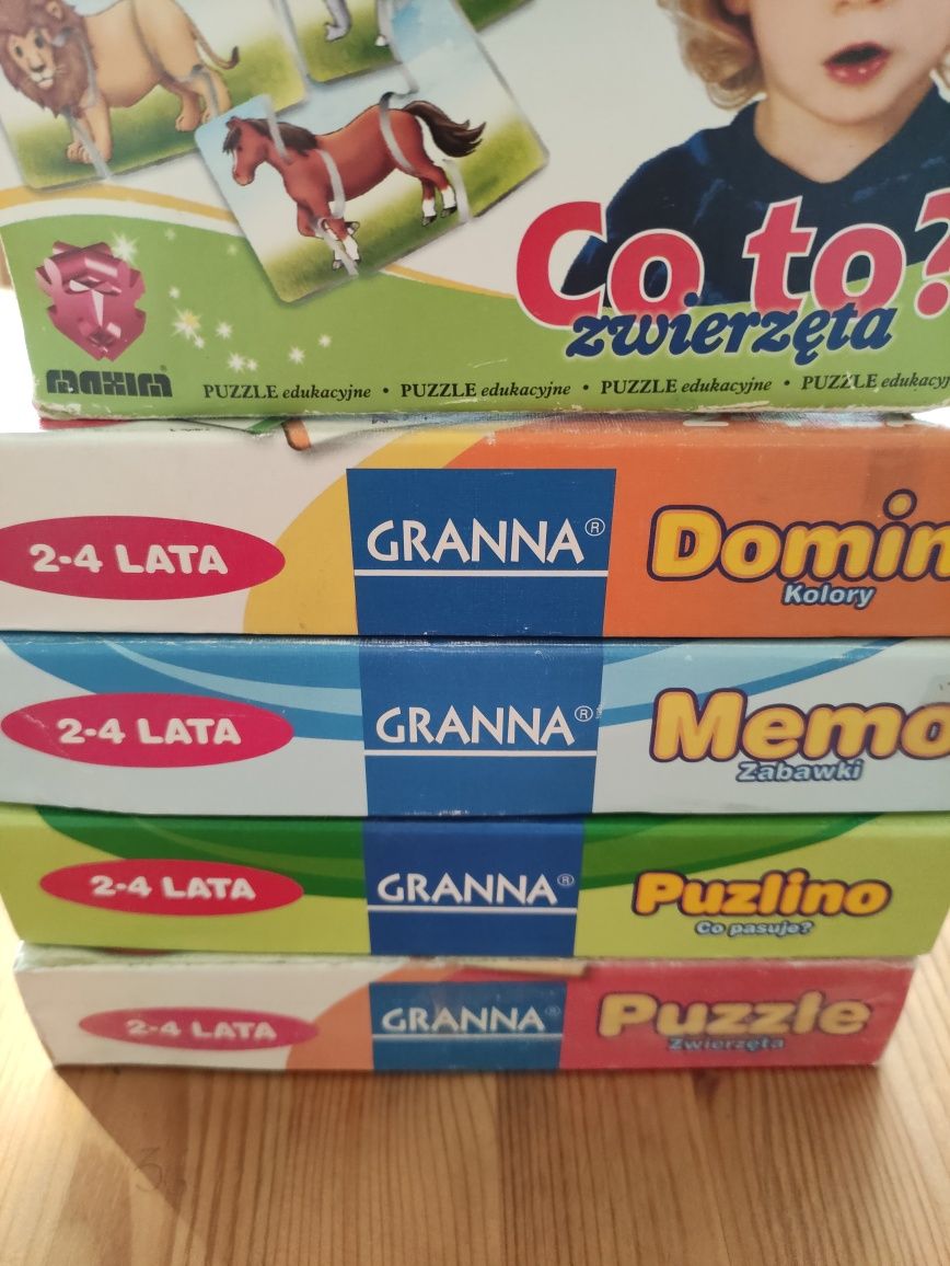 Zestaw puzzli i gier dla malucha