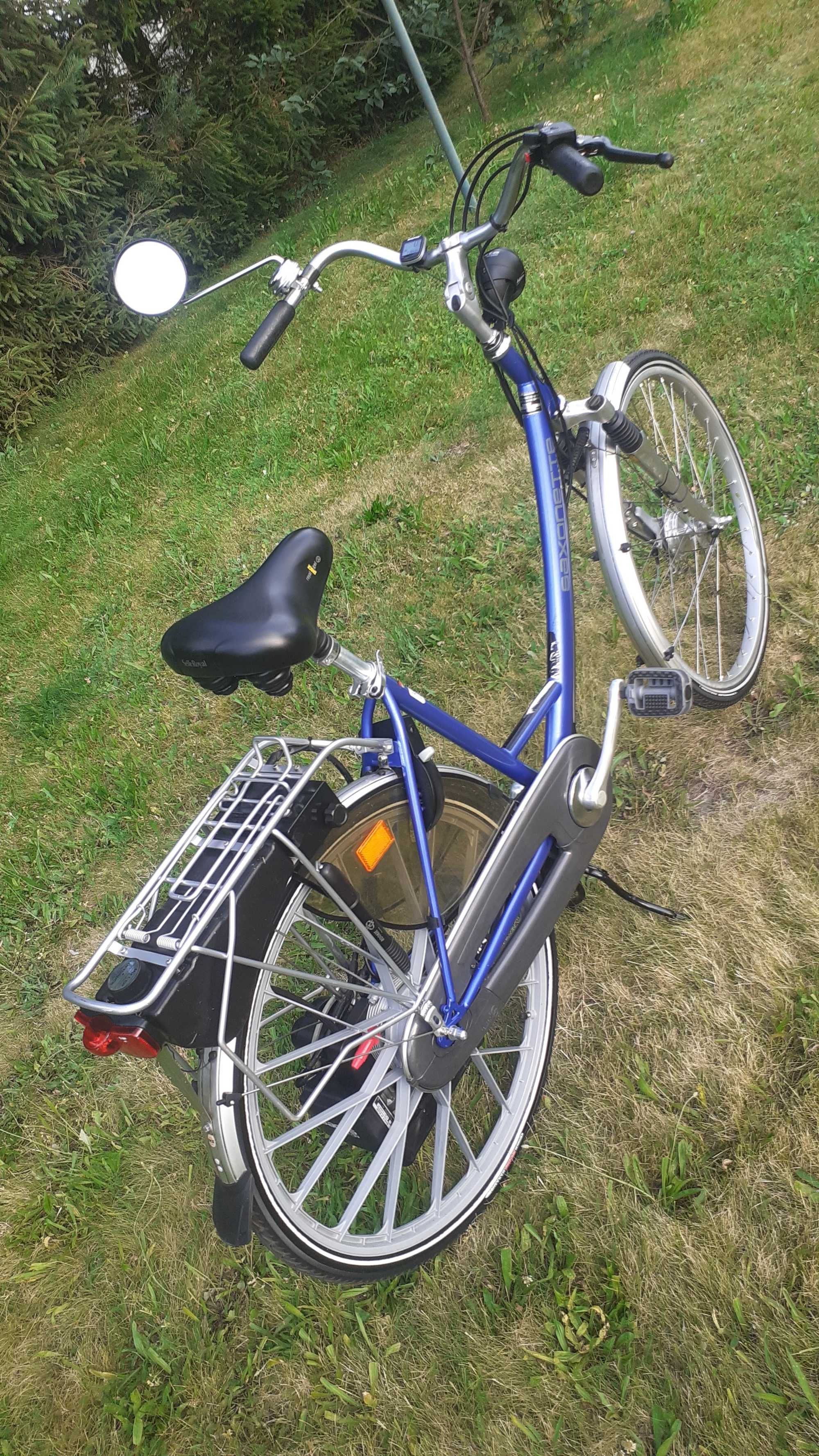 Rower Saxonette Luxus z silnikiem spalinowym Sachs E- start