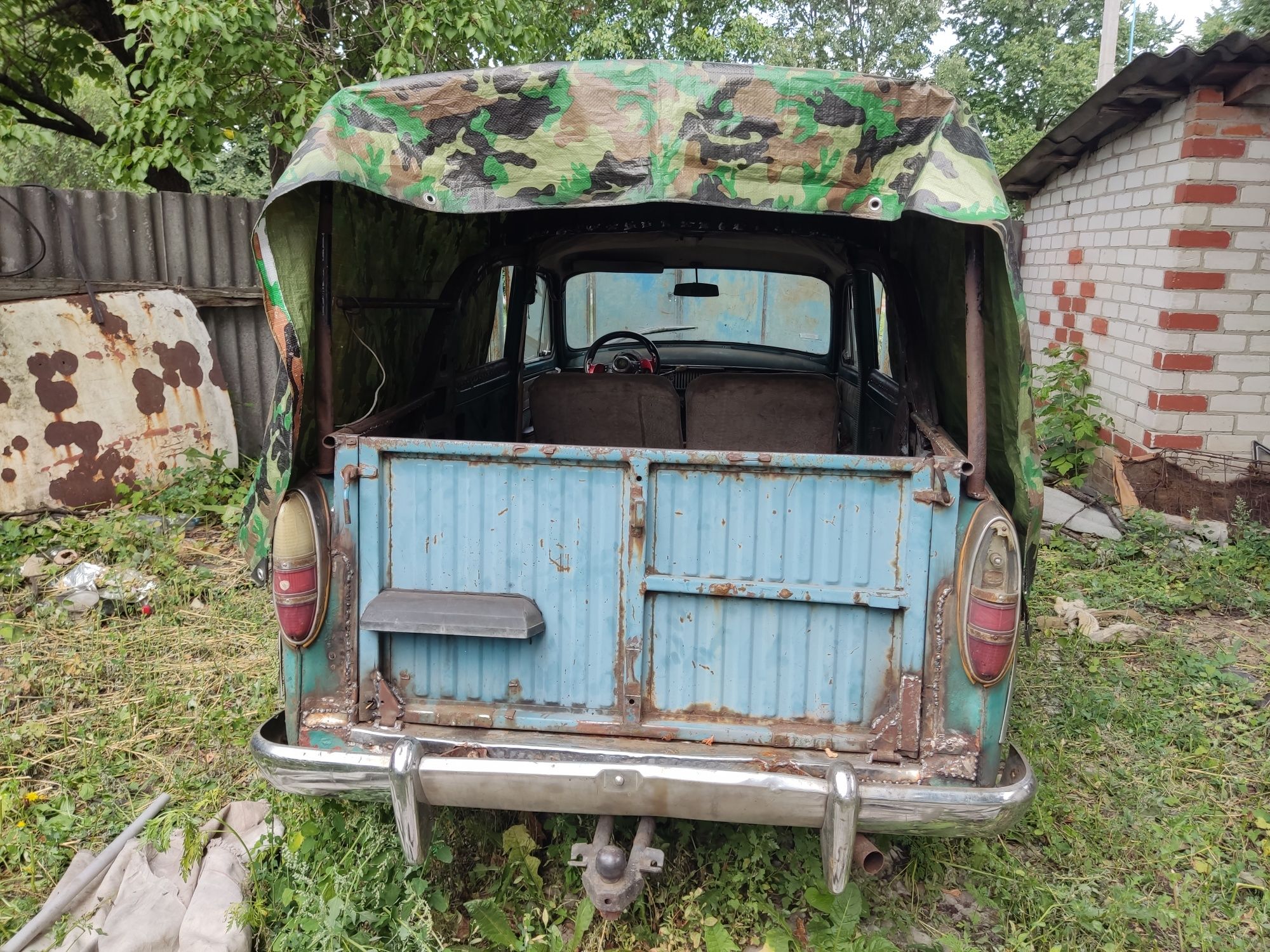 Продам пикап из москвич 407 газ .бензин