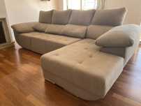 Sofá 3 lugares+chaise longue