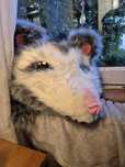Czapka oposa furry cosplay