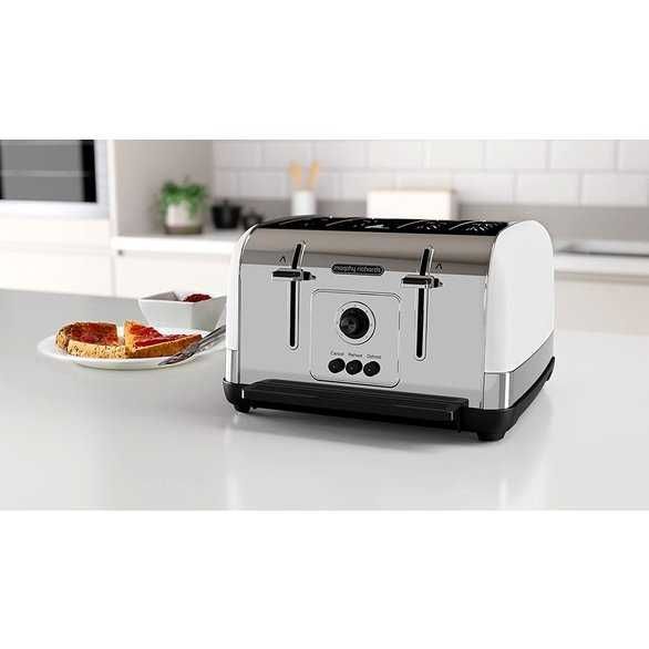 Morphy Richards Venture 240134 кухонный тостер 4 місця 1800w(Британія)