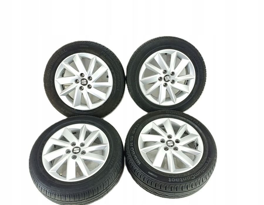 KOŁA FELGI ALUMINIOWE KOMPLET SEAT IBIZA IV 6J 1.2 6J0601025M