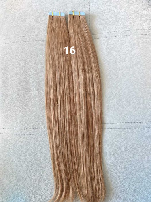 Extensões Adesivas de Cabelo 100% Humano - 50cm e 60cm