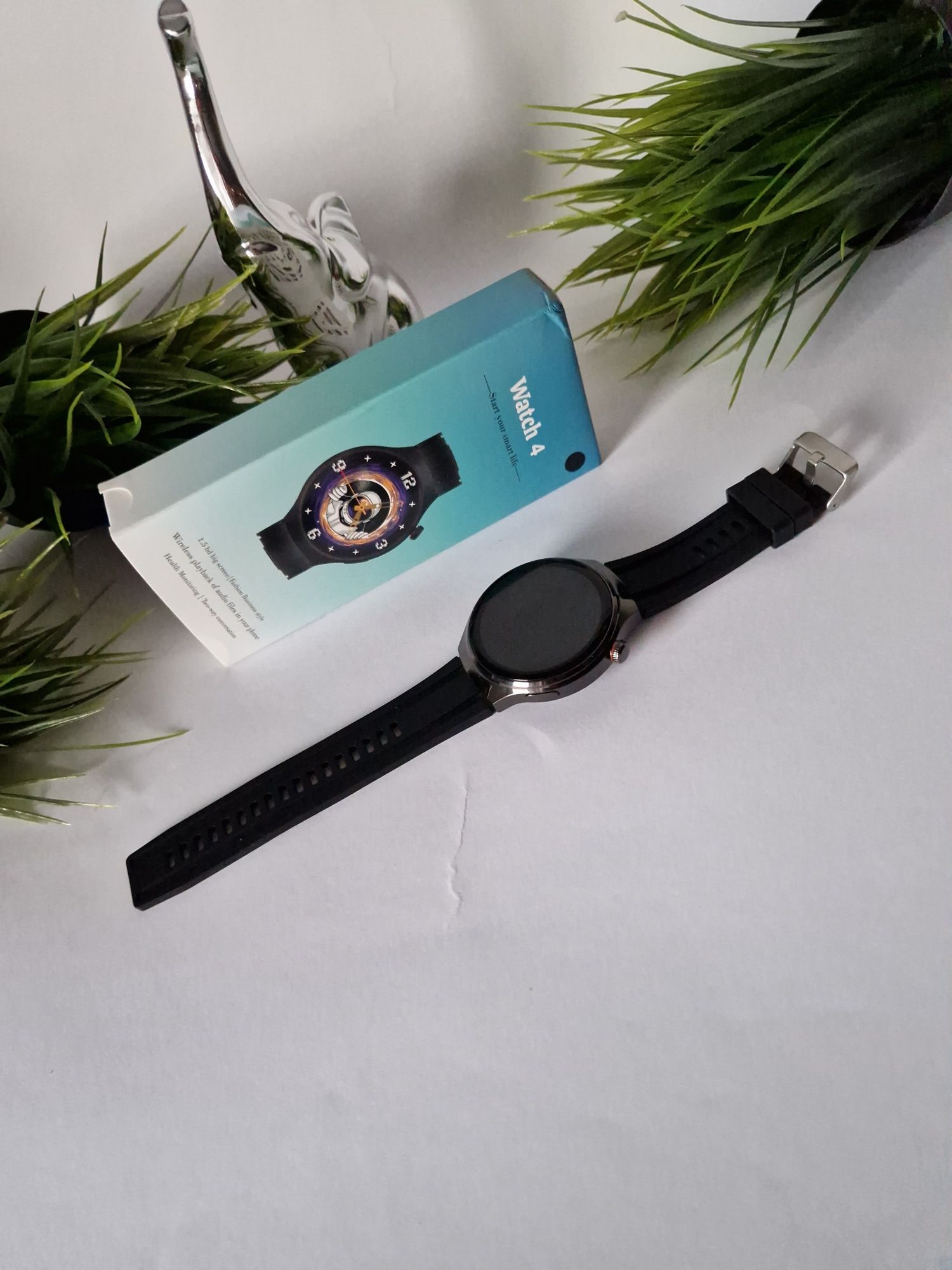Smartwatch gt4, czarny