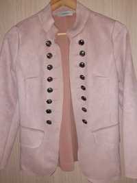 Blazer rosa bebê