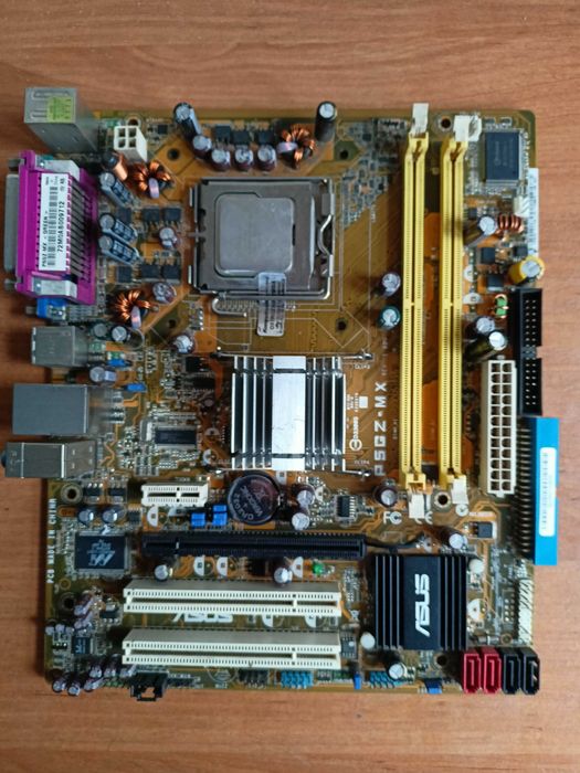 Płyta główna ASUS P5GZ-MX + Intel Pentium 4 3.4 Ghz - SPRAWNE
