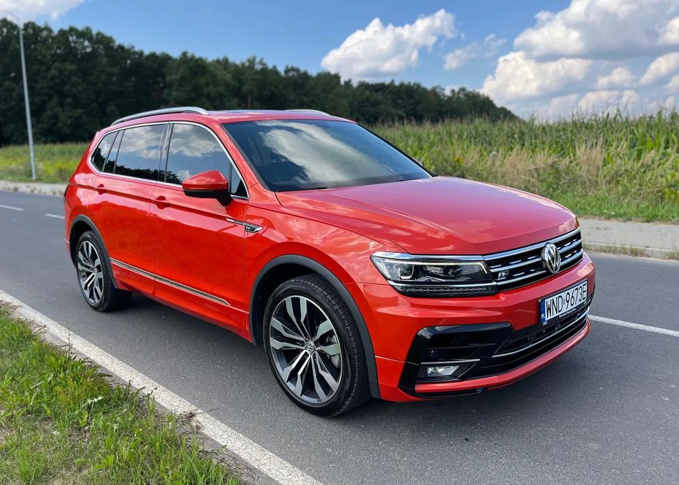 Volkswagen Tiguan Allspace 2.0 TSI Allspace R-Line 4Mot 7os - pierwszy lakier