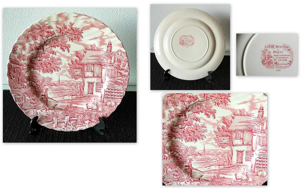 Prato The Hunter by Myott, Covilhete de paté Royal, Pote/ caixa Porart