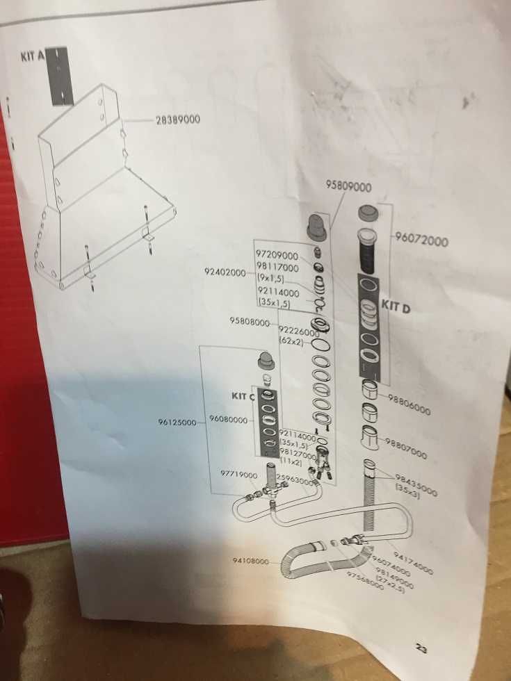 Hansgrohe Axor Zestaw podstawowy do baterii wannowej, 3-otworowej