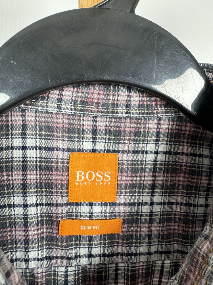 Hugo Boss koszula w kratkę XL