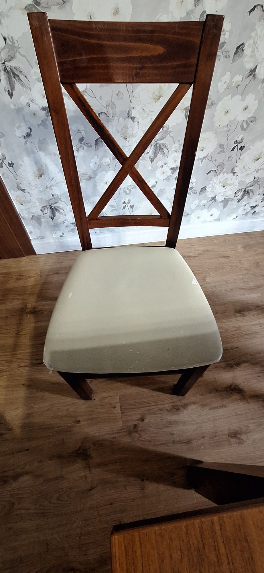 Stół 170 x 80 składany plus 4 x krzesło - tanio
