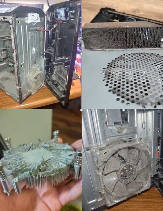 Naprawa / składanie komputerów, czyszczenie konsoli