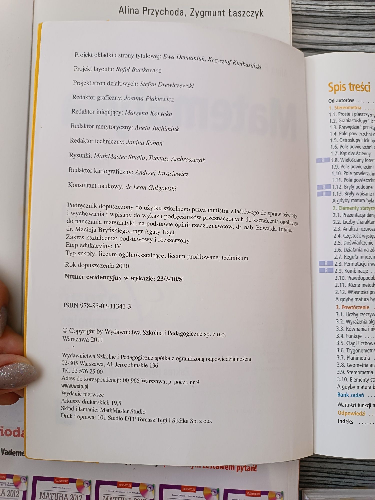 Poznać zrozumieć matematyka pakiet podręczników do matury