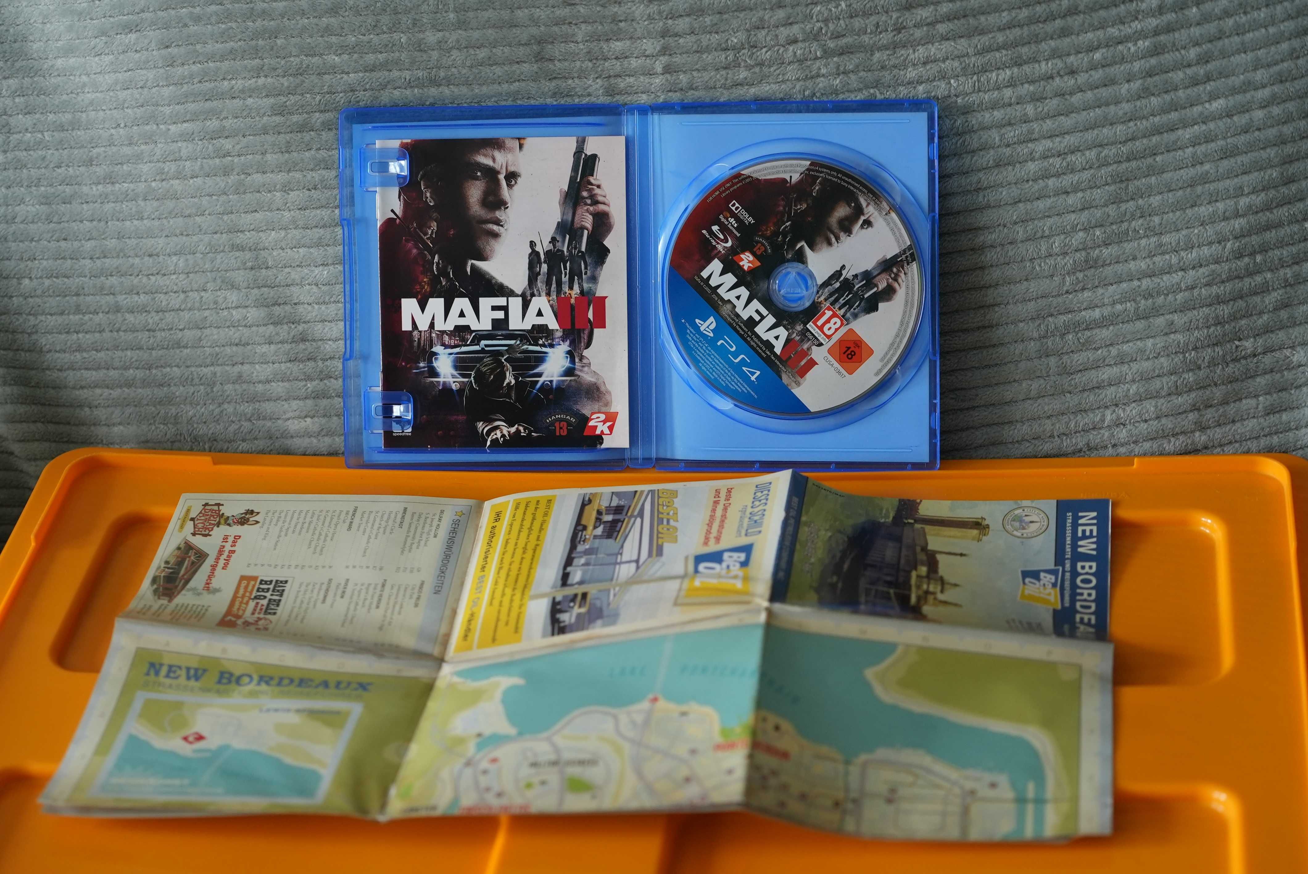 Mafia III z mapą gra na PS4 Gry PlayStation mapa 3 pl