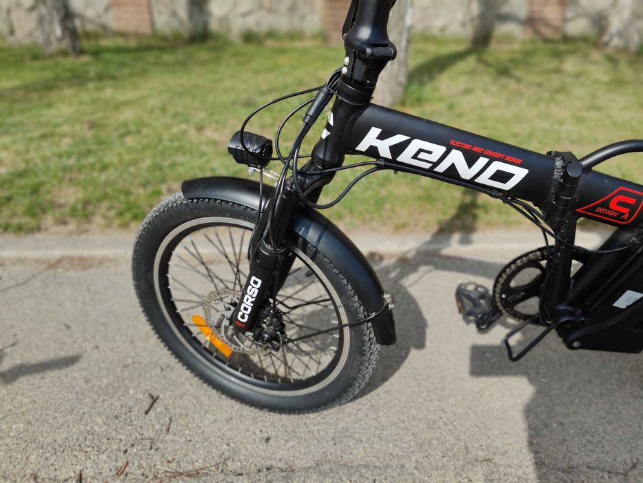 Электровелосипед Corso  Keno 20  рама складная алюм .