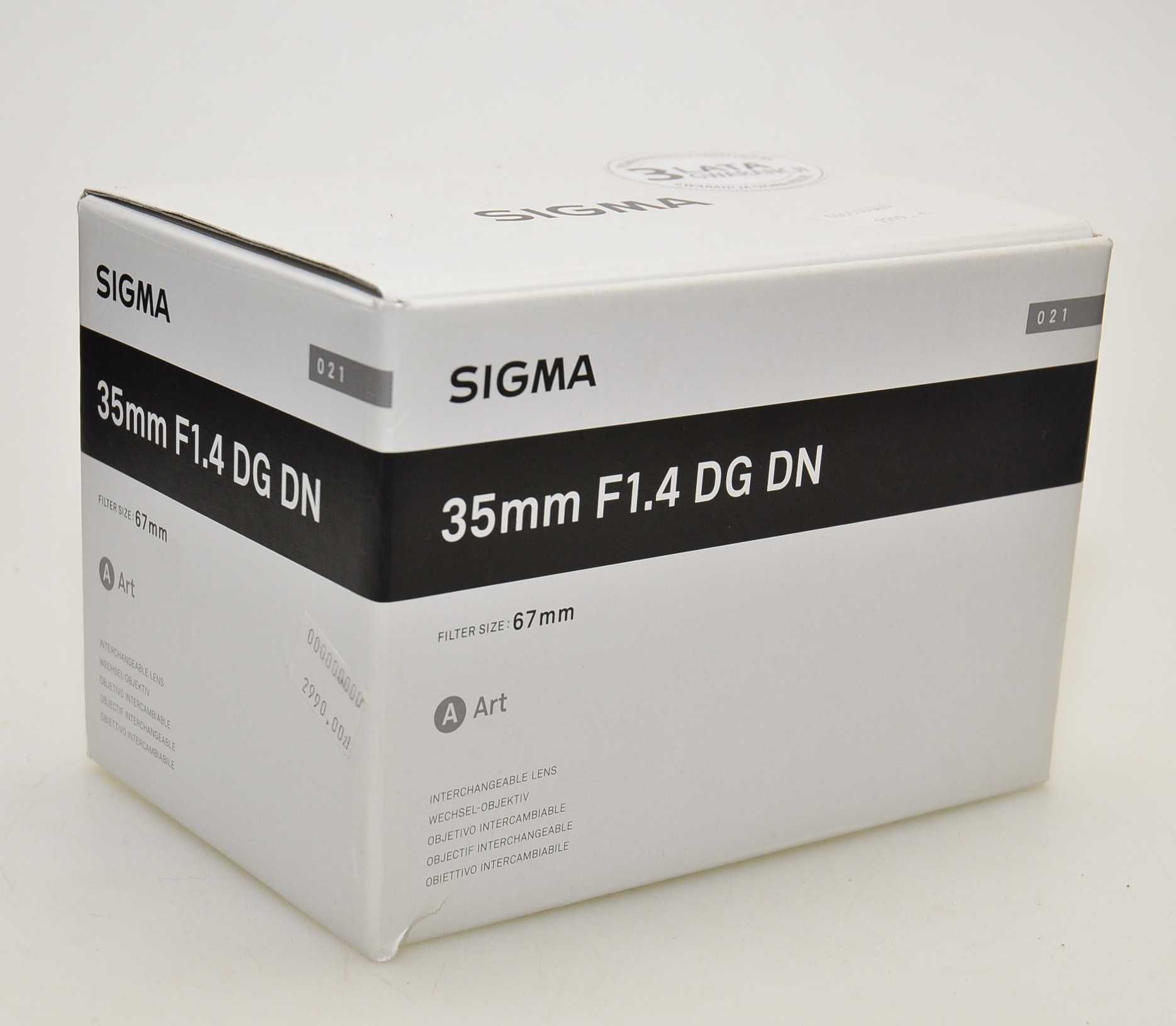 Obiektyw Sigma Sony E OSS  35/1.4_A_DG_DN