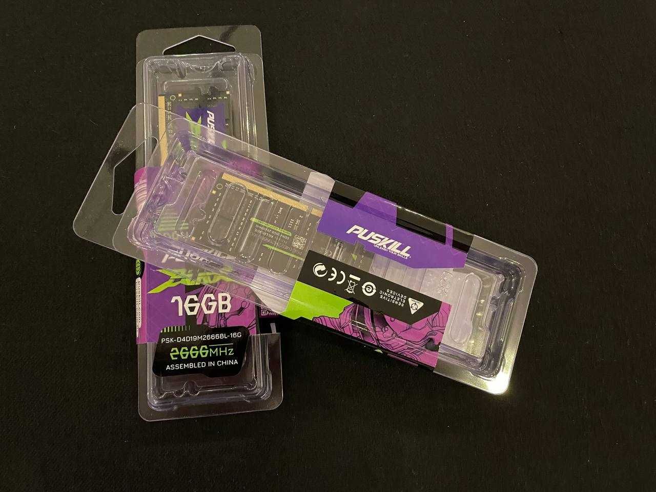 Оперативна пам'ять Puskill KillBlade для ноутбук 2 х 16GB DDR4 2666MHz
