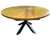 Stół okrągły drewniany ogrodowy / domowy dużo rozmiarów i kolorów