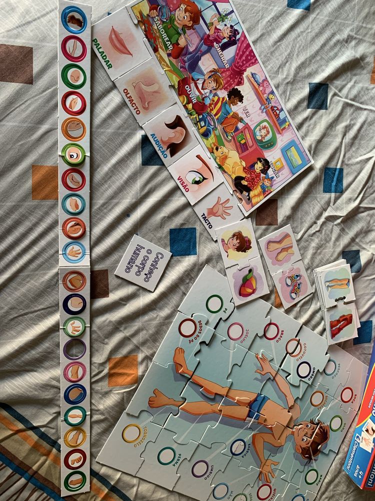 Jogo educativo Conheço o meu Corpo Humano
