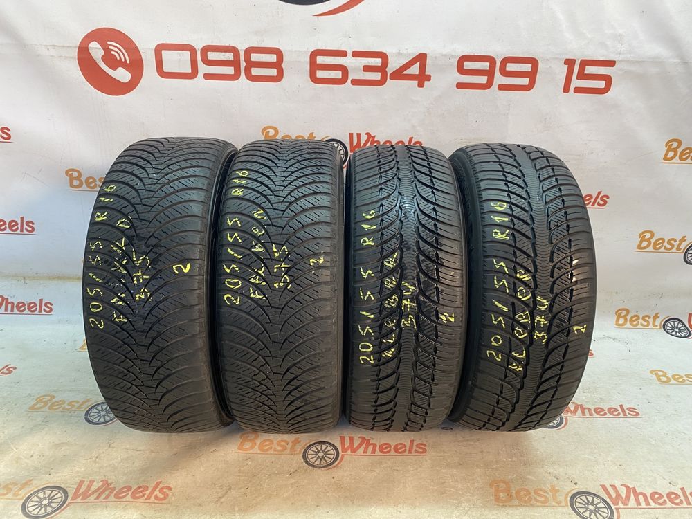 Всесезонні шини 205/55 R16 Falken + Kleber #375