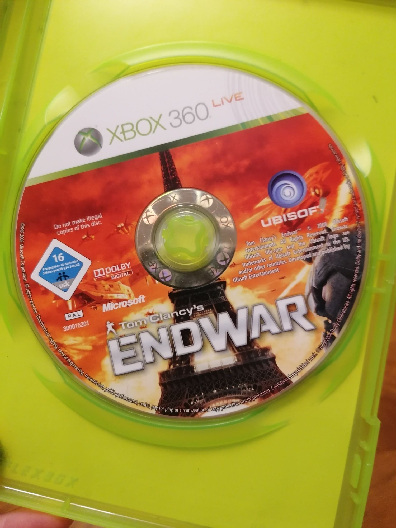 Endwar XBOX 360 od 16 lat