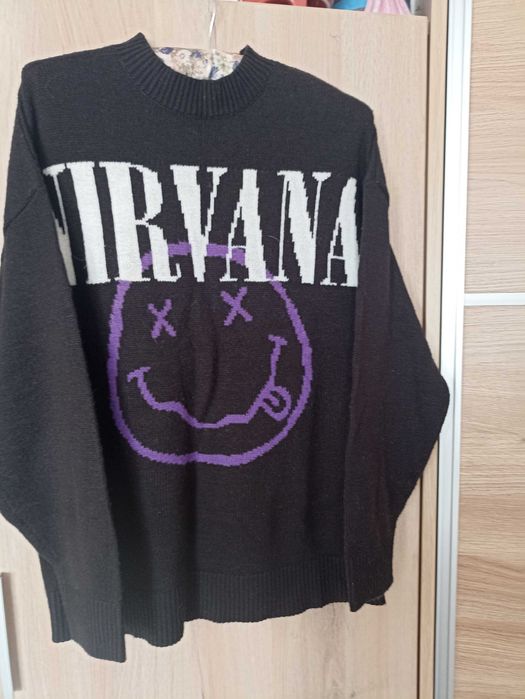 sweter H&M XS Nirvana