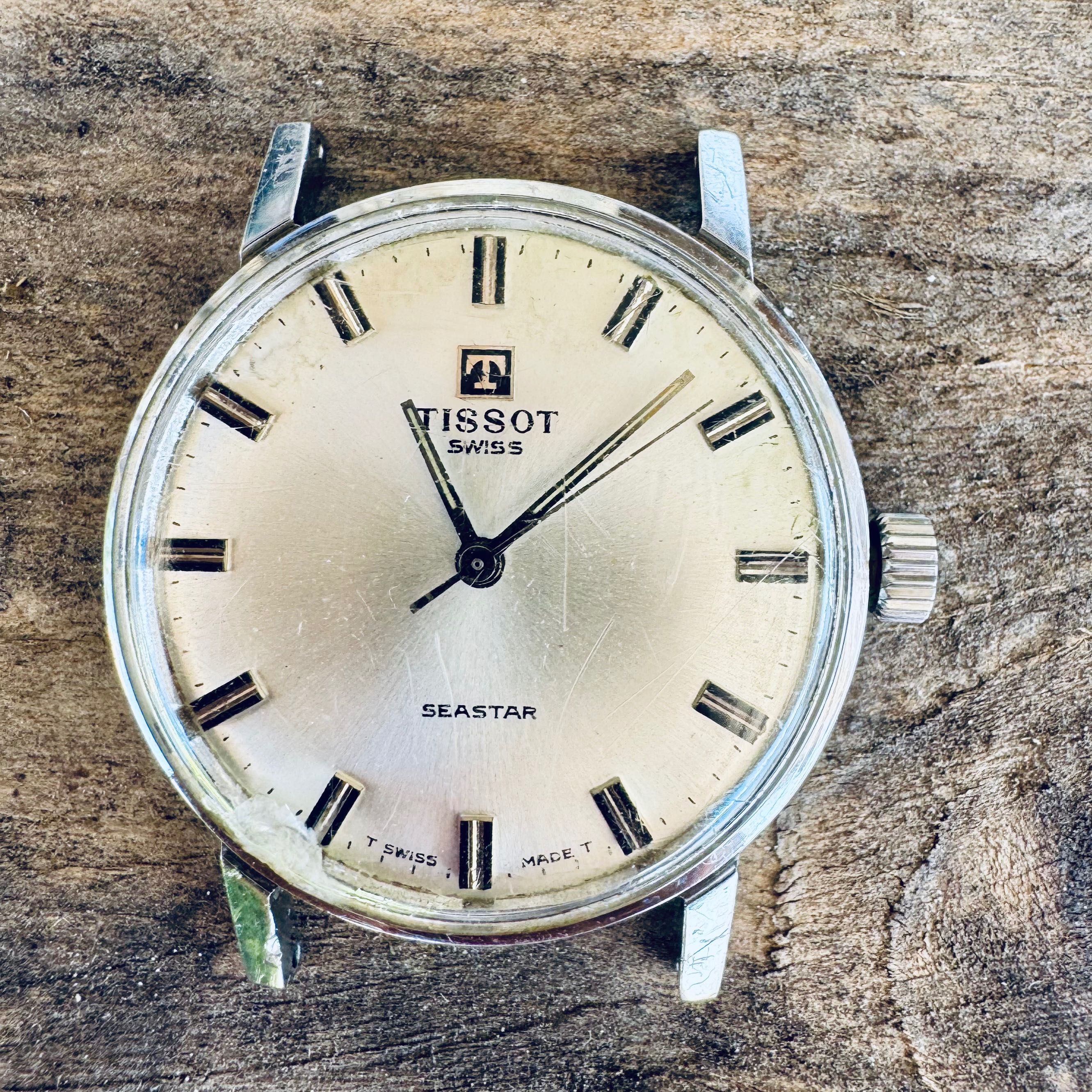 Zegarek męski Tissot Seastar 35 mm – mechaniczny, sprawny, oryginalny