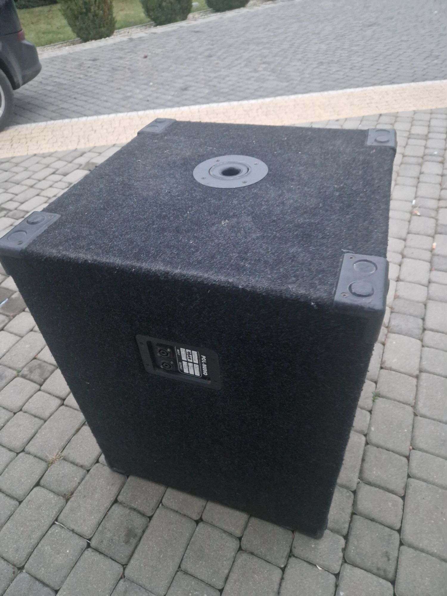 2x Bas pol audio tp118  + behringer nx6000