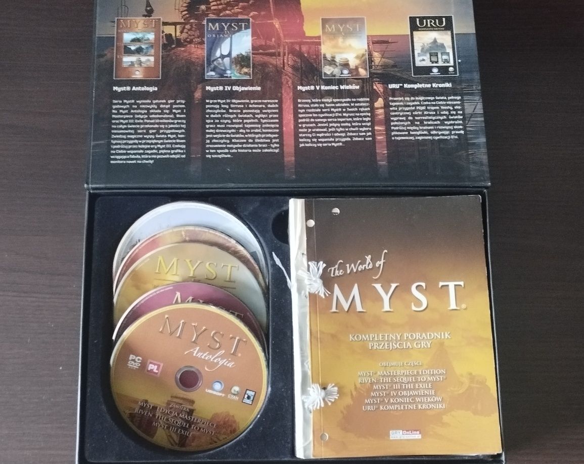 The World of Myst Edycja Kolekcjonerska + Księga Artusa i Ti'Any
