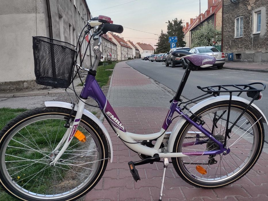 Rower dziecięcy na kolach 24"