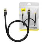 Płaski kabel sieciowy Baseus Ethernet RJ45, Gigabit, Cat.7, 2 m