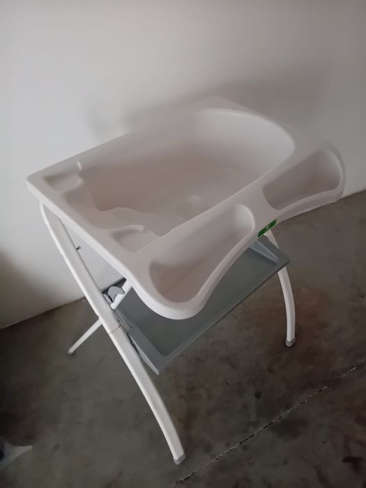 Banheira bebé com trocador