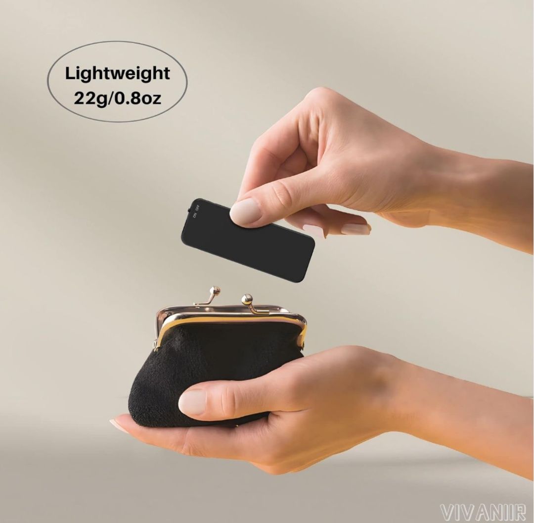 Vivaniir Dyktafon z aktywacją głosową 64 GB