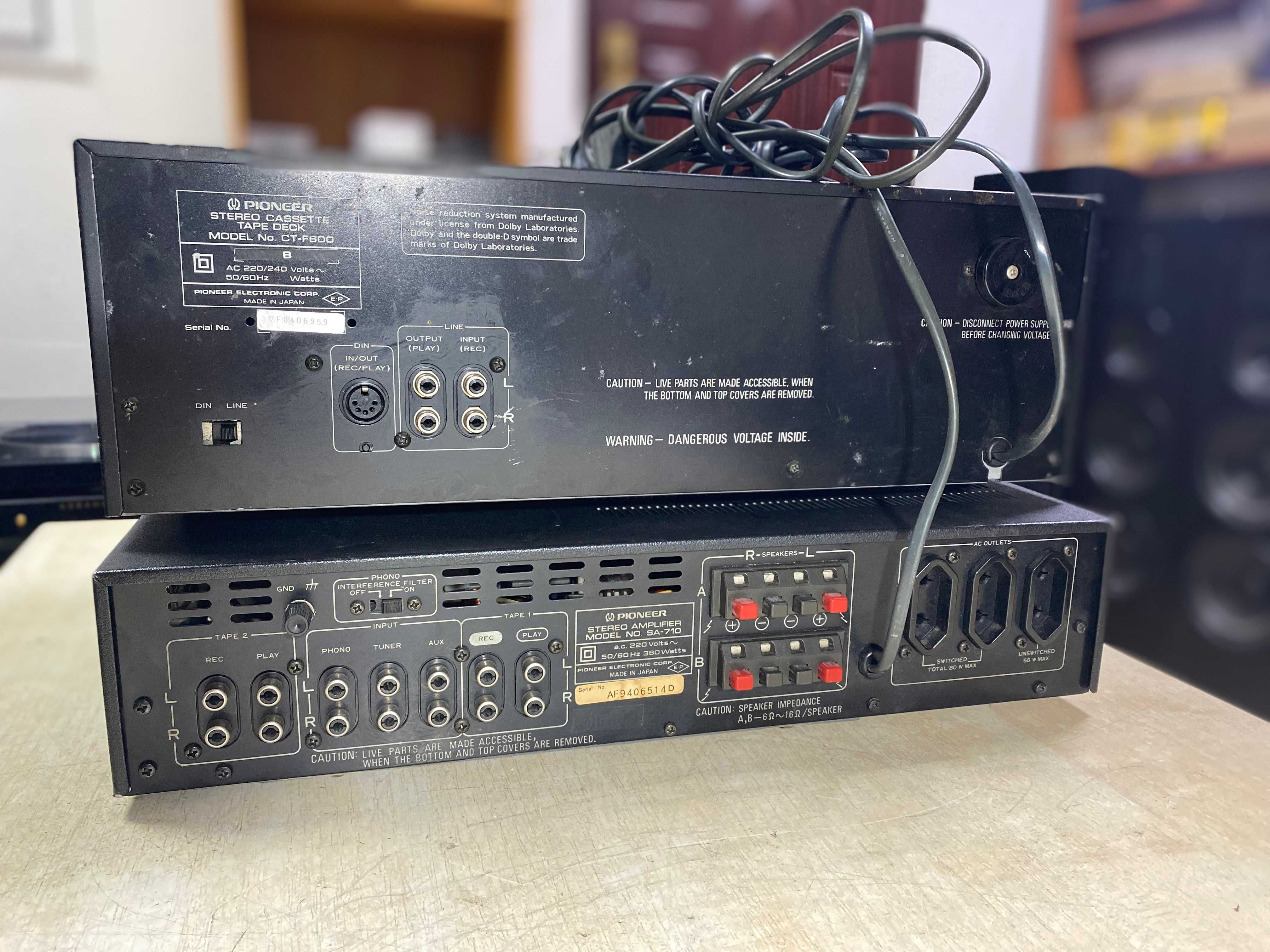 wzmacniacz Pioneer SA 710 Blue Line