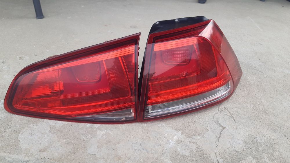 Задні фонарі vw golf 7 до рест