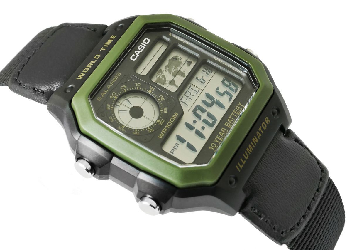 Zegarek CASIO AE-1200WHB-1BVDF + BOX