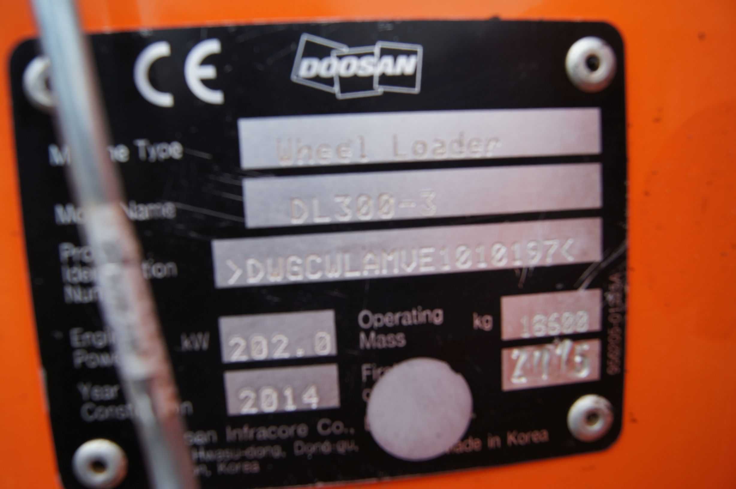 Ładowarka DOOSAN DL 300-3