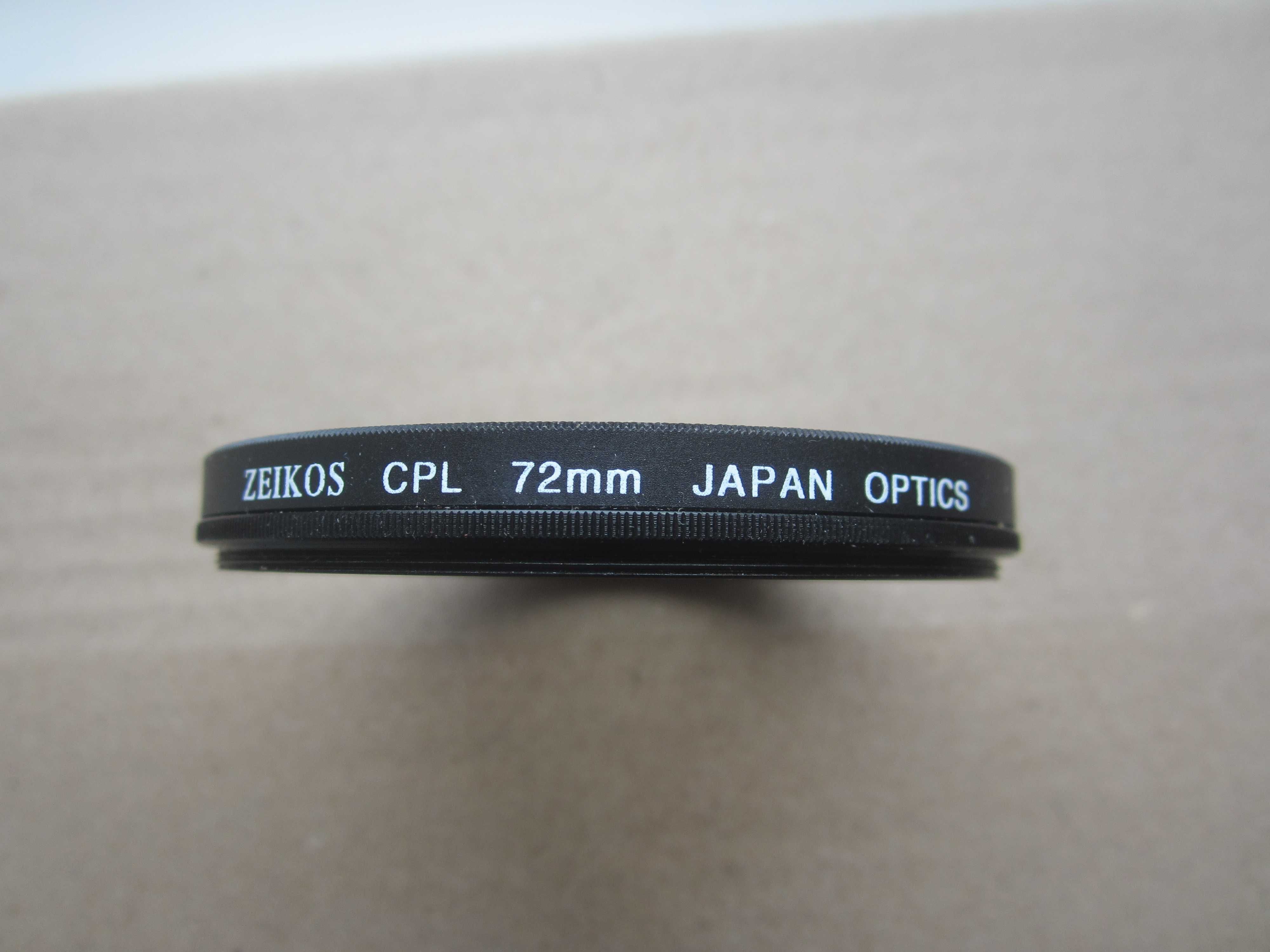 Линза  ZEICOS поляризационный фильтр для фотоаппарата CPL 72 мм, Japan