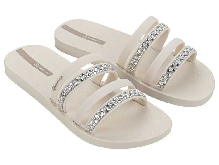 Ipanema Chic Slide klapki damskie modne wygodne cyrkonie r. 37-42