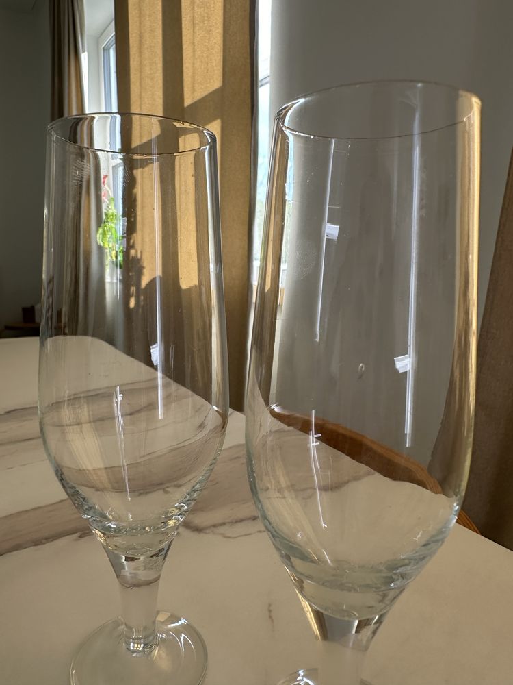 Kieliszki do Prosecco 2 sztuki vintage stan idealny