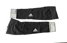 ADIDAS Rękawki kompresyjne na rower i do biegania CZARNE r. L