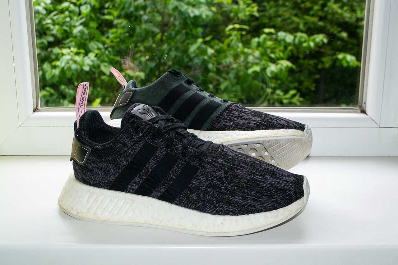 ‼️кросівки для бігу Adidas NMD R2 by9314 core black/pink 40 р оригінал