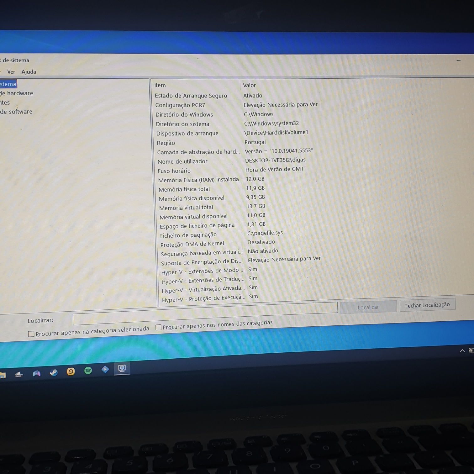 Portátil ASUS A541U 
Carregad