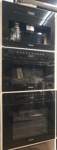 Miele духовой шкаф H7464BPX пароварка СВЧ DGM7440 кофемашина CVA7440