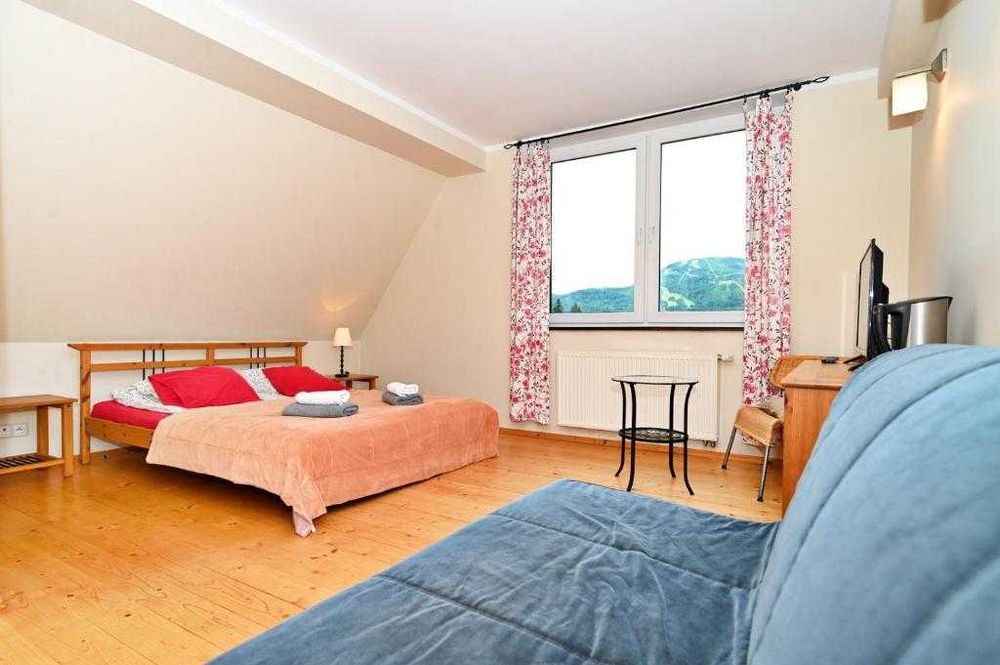 Duży dom 15-25os w Szczyrku Ferie Weekend Wakacje w Górach Widok Kite