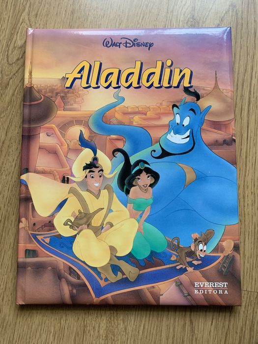 Livro Disney Aladdin